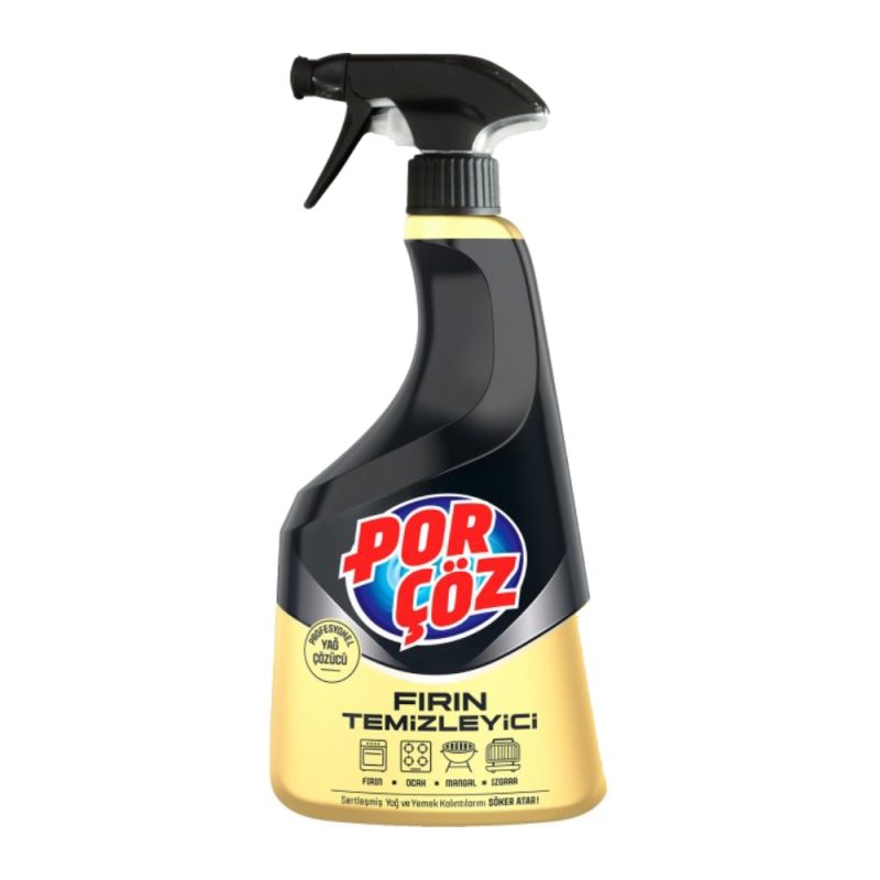 por-coz-stove-and-oven-cleaner-spray-750ml اسپری پاک کننده فر و اجاق گاز پورچوز Por-Coz Stove And Oven حجم 750 میل - Image 1