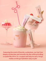 لیپ گلاس کریستالی آبرسان شیگلم Sheglam Crystal Glaze رنگ Melon Pop حجم 10 میل - Image 10