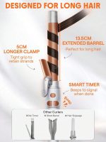 دستگاه فر کننده چرخشی اتوماتیک حرارتی مو شیگلم sheglam it-curl rotating curling iron - Image 3