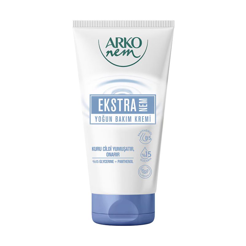 Arko nem Moisture Glycerin Hand Cream 60 ml کرم مرطوب کننده حاوی گلیسرین آرکو ARKO Extra Nem Glycerin حجم 60 میل - Image 1