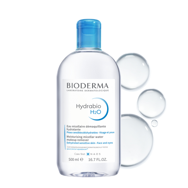 میسلار واتر بایودرما BIODERMA Hydrabio H2O حجم 500 میل - Image 1