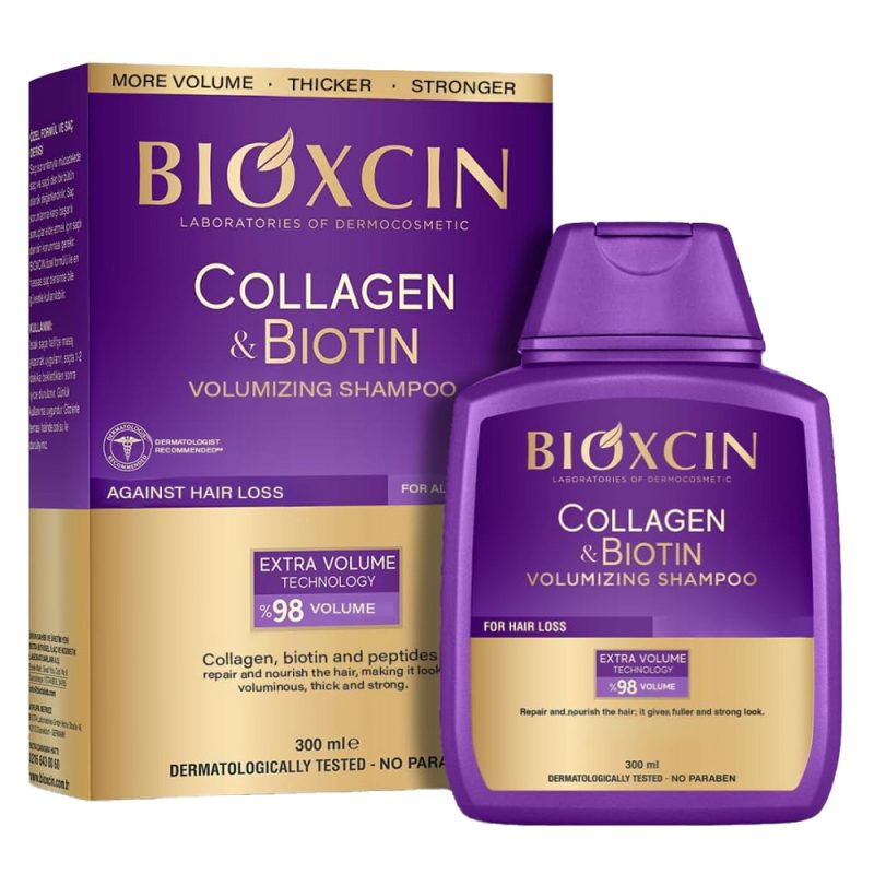 شامپو مو حجم دهنده و ضد ریزش بیوکسین BIOXCIN حجم 300 میل - Image 1