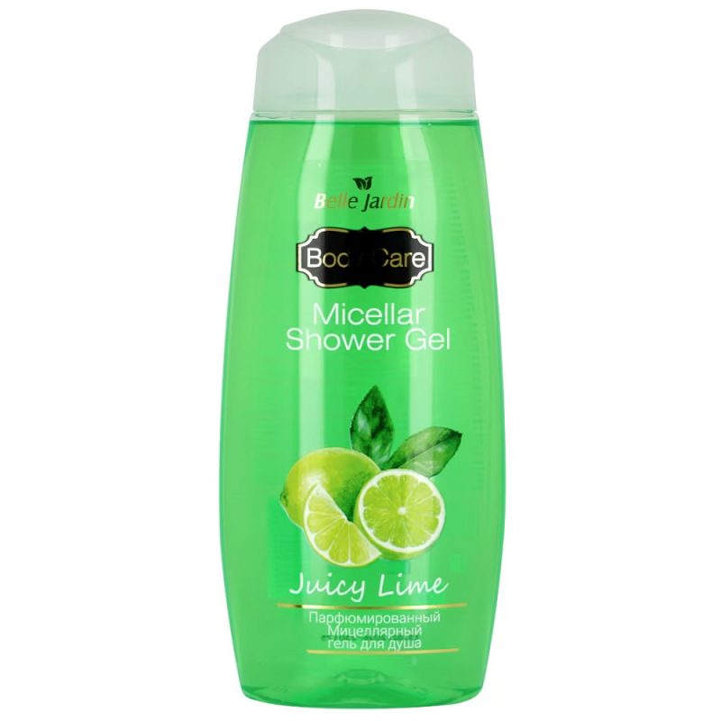 ژل دوش معطر لیمو بل جاردین Belle Jardin Shower Gel JUICY LIME حجم 400 میل - Image 1