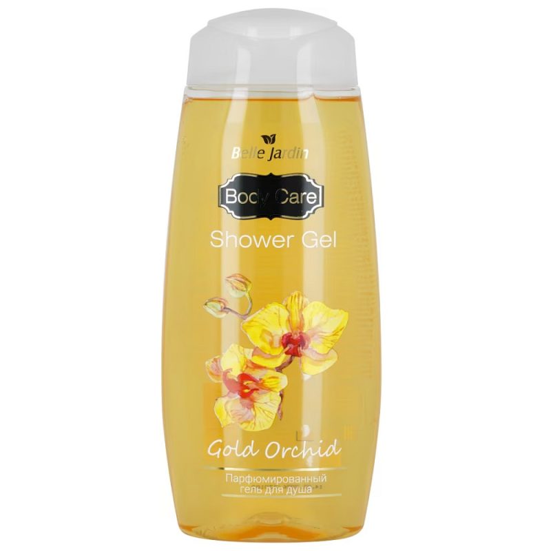 ژل دوش معطر گل ارکیده طلایی بل جاردین Belle Jardin Shower Gel Gold Orchid حجم 400 میل - Image 1