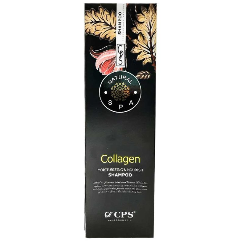 شامپو مو کلاژن سی پی اس CPS Collagen natural spa shampoo حجم 900 میل - Image 2