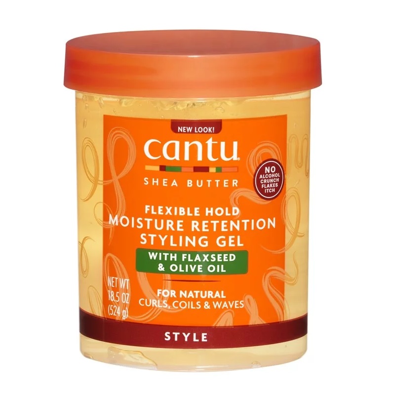 Cantu Flaxseed & Olive Oil Styling Gel 524 ml ژل حالت دهنده و مرطوب کننده مو کانتو Cantu Flaxseed & Olive Oil حجم 524 گرم - Image 1