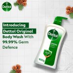 شامپو بدن ضدعفونی کننده دتول اورجینال Dettol Body Wash Original حجم 950 میل - Image 4