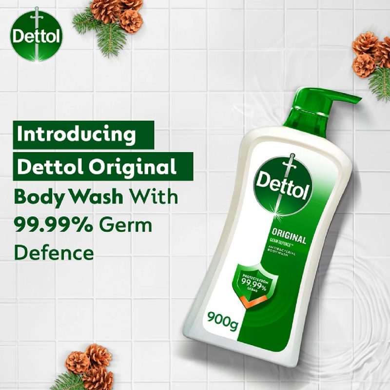 شامپو بدن ضدعفونی کننده دتول اورجینال Dettol Body Wash Original حجم 950 میل - Image 4