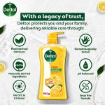 شامپو بدن ضدعفونی کننده دتول رایحه مرکبات Dettol Body Wash yuzu citrus حجم 950 میل - Image 6