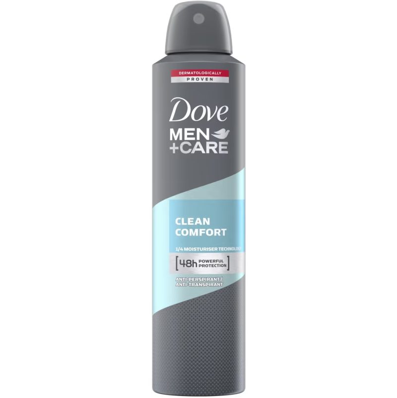 اسپری ضد تعریق آقایان داو Dove Men Clean Comfort حجم 250 میل - Image 1