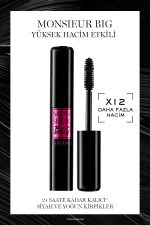 ریمل حجم دهنده تا 12 برابر لانکوم LANCOME Monsieur Big Volume Mascara - Image 12