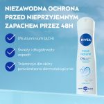 اسپری ضد تعریق زنانه نیوآ Nivea Fresh Natural حجم 150 میل - Image 2