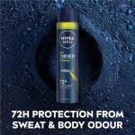 اسپری ضد تعریق آقایان نیوآ Nivea Men Deep Extreme حجم 150 میل - Image 3