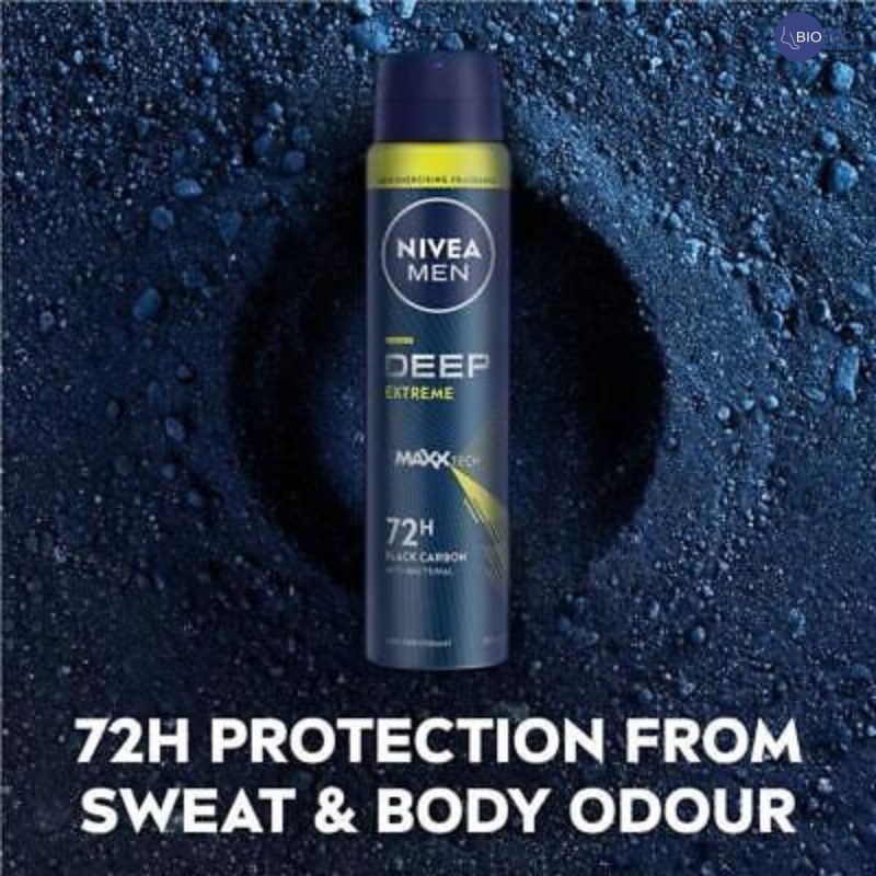 اسپری ضد تعریق آقایان نیوآ Nivea Men Deep Extreme حجم 150 میل - Image 3