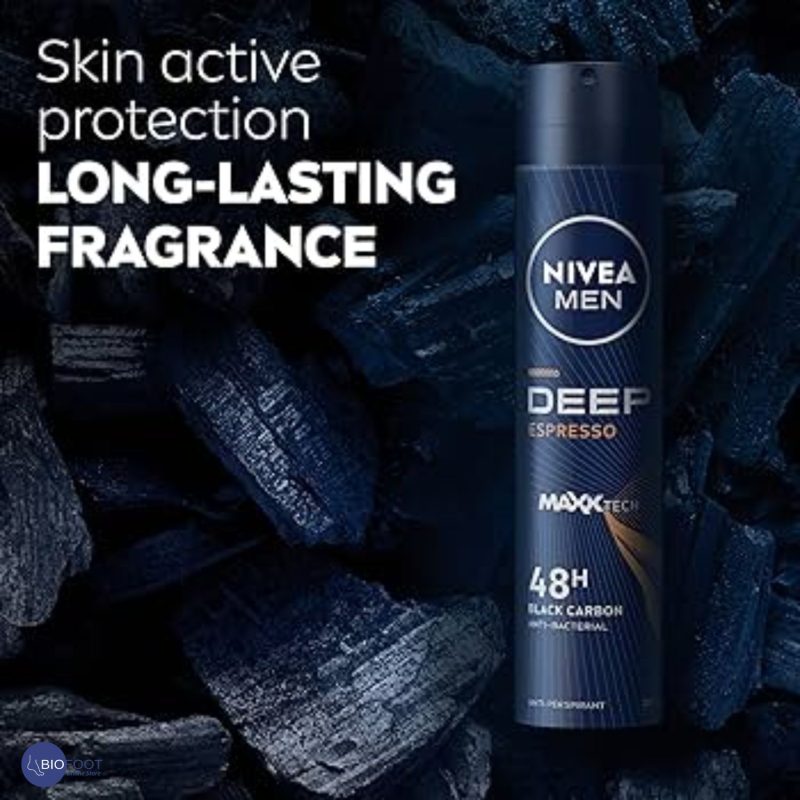 اسپری ضد تعریق آقایان نیوآ Nivea Men Deep Extreme حجم 150 میل - Image 4