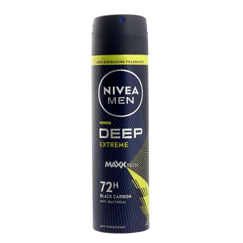 اسپری ضد تعریق آقایان نیوآ Nivea Men Deep Extreme حجم 150 میل - Image 1