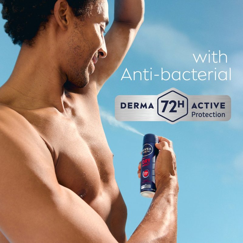 اسپری ضد تعریق مردانه نیوآ Nivea Dry Impact حجم 150 میل - Image 3