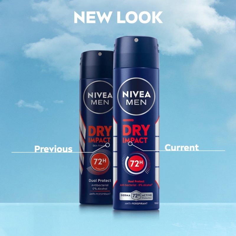 اسپری ضد تعریق مردانه نیوآ Nivea Dry Impact حجم 150 میل - Image 6