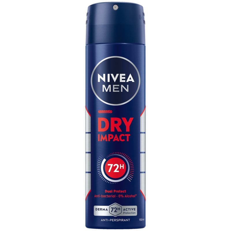اسپری ضد تعریق مردانه نیوآ Nivea Dry Impact حجم 150 میل - Image 1
