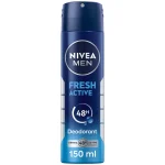 اسپری ضد تعریق مردانه نیوآ Nivea Fresh Active حجم 150 میل