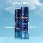اسپری ضد تعریق مردانه نیوآ Nivea Fresh Active حجم 150 میل - Image 2