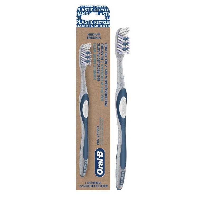 Oral-B Pro-Expert Extra Clean Eco Edition Medium Toothbrush مسواک اورال بی Oral-B Pro-Expert Extra Clean Eco Edition برس متوسط - Image 1