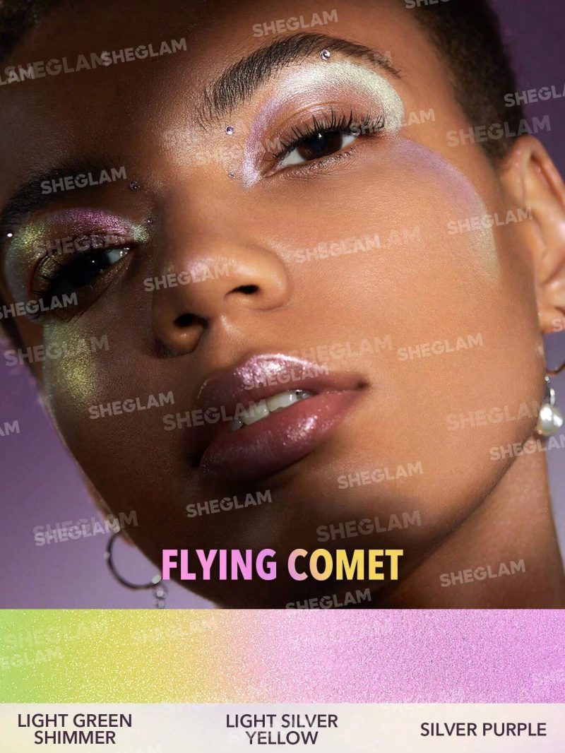 هایلایتر مایع شیگلم  SHEGLAM Chroma-Glow Bloom Liquid رنگ FLYING COMET - Image 3