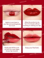 تینت لب ژله ای شیگلم Sheglam Peel Talk Lip رنگ Samesies - Image 6