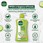 شامپو بدن ضدعفونی کننده دتول رایحه طالبی و خیار Dettol Body Wash Lasting Fresh حجم 950 میل - Image 6