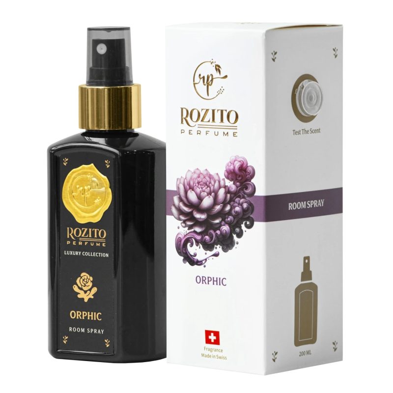 اسپری خوشبو کننده هوا رزیتو رایحه ارفیک ROZITO ORPHIC حجم 200 میل - Image 1