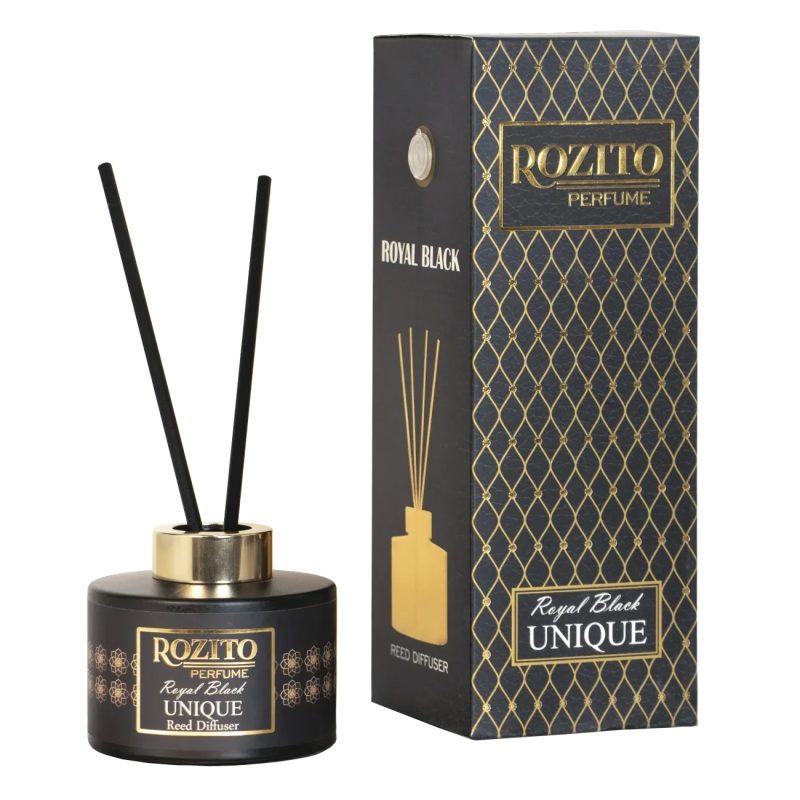 خوشبو کننده هوا رزیتو رایحه رویال بلک ROZITO ROYAL BLACK حجم 150 میل - Image 1
