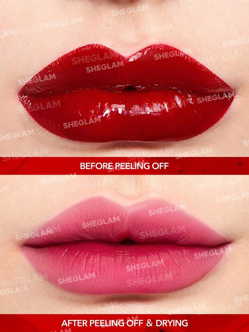 تینت لب ژله ای شیگلم Sheglam Peel Talk Lip رنگ Celeb Crush - Image 3