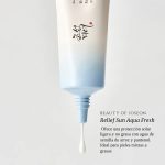 کرم ضد آفتاب برنج و پنتنول بیوتی آو جوسان Beauty of Joseon Relief Sun Aqua-Fresh Rice حجم 50 میل - Image 3