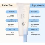 کرم ضد آفتاب برنج و پنتنول بیوتی آو جوسان Beauty of Joseon Relief Sun Aqua-Fresh Rice حجم 50 میل - Image 10