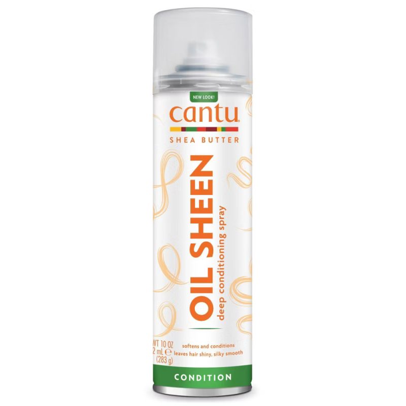 Cantu Shea Butter Oil Sheen Deep Conditioning Spray 283g اسپری نرمکننده و درخشانکننده مو کانتو Cantu Oil Sheen Deep Conditioning حجم 283 گرم - Image 1