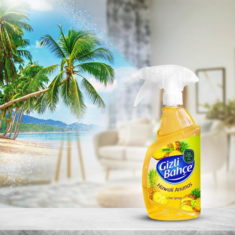 اسپری خوشبوکننده هوا ایوب صبری Eyüp Sabri رایحه آناناس هاوایی حجم 500 میل - Image 2