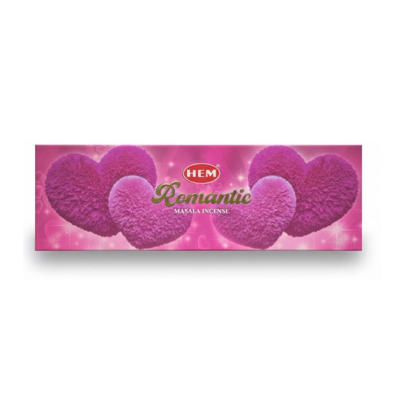 HEM Romantic masala incense 50g عود رایحه رمانتیک هِم HEM Romantic masala incense وزن 50 گرم - Image 1