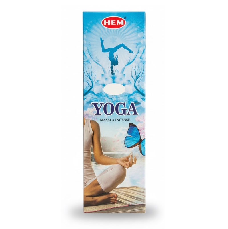 HEM YOGA masala incense عود رایحه یوگا هِم HEM YOGA masala incense وزن 50 گرم - Image 1