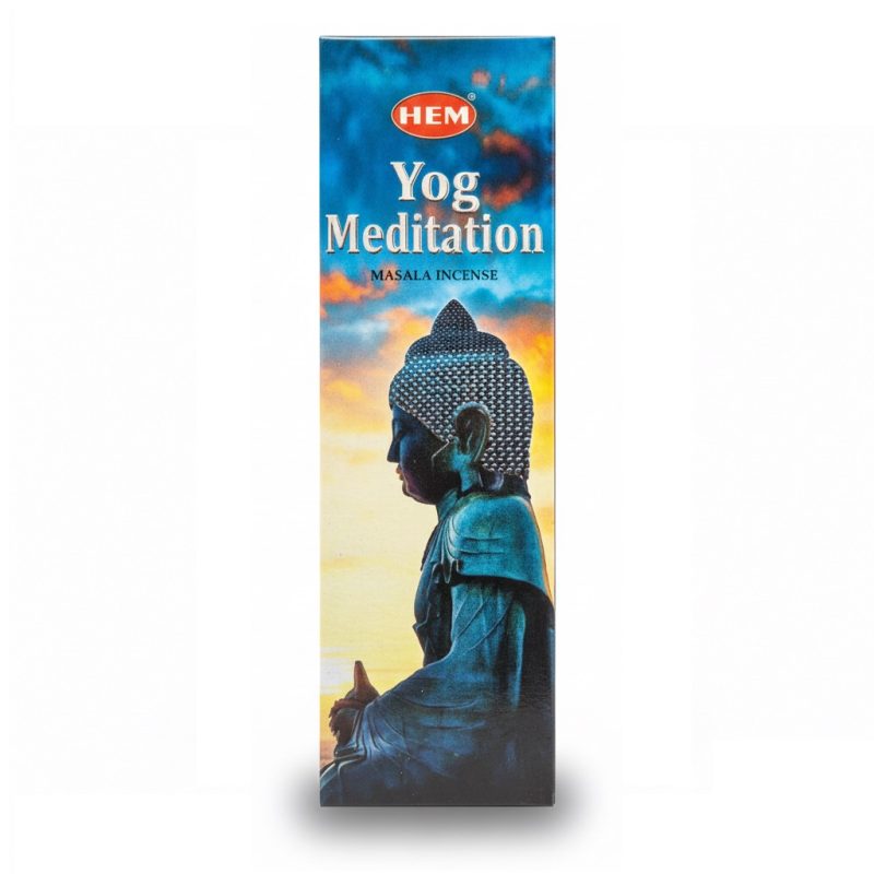 عود رایحه یوگا مدیتیشن هِم HEM Yog Meditation Masala Incense وزن 50 گرم - Image 1