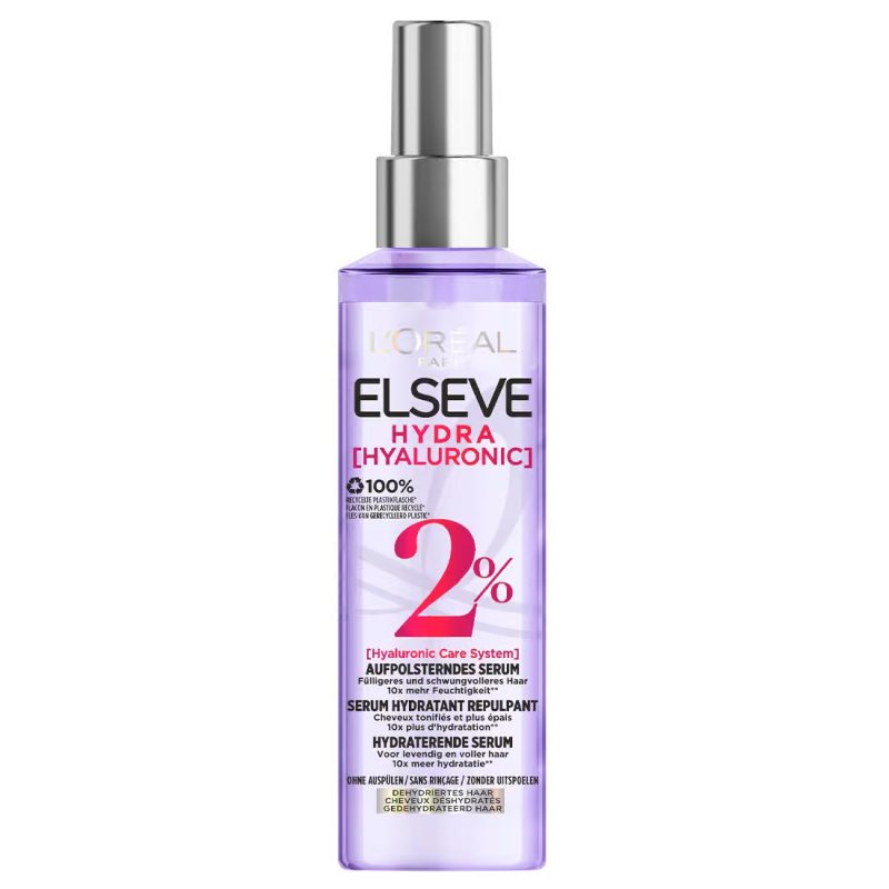 Hydra Hyaluronic Replenishing hair Serum 150ml سرم آبرسان و تقویتکننده مو لورال حاوی هیالورونیک LOreal Hydra Hyaluronic 2% حجم 150 میل - Image 1