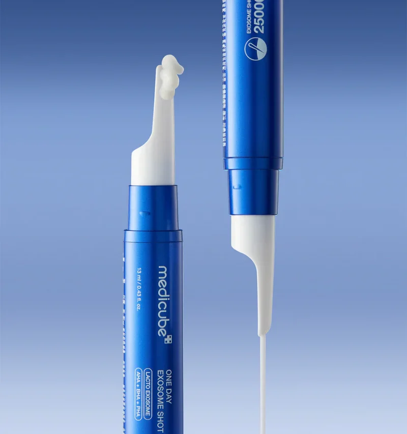 سرم کنترل منافذ پوست 25000 مدی‌ کیوب MEDICUBE One Day Exosome Shot Pore Ampoule حجم 13 میل - Image 7