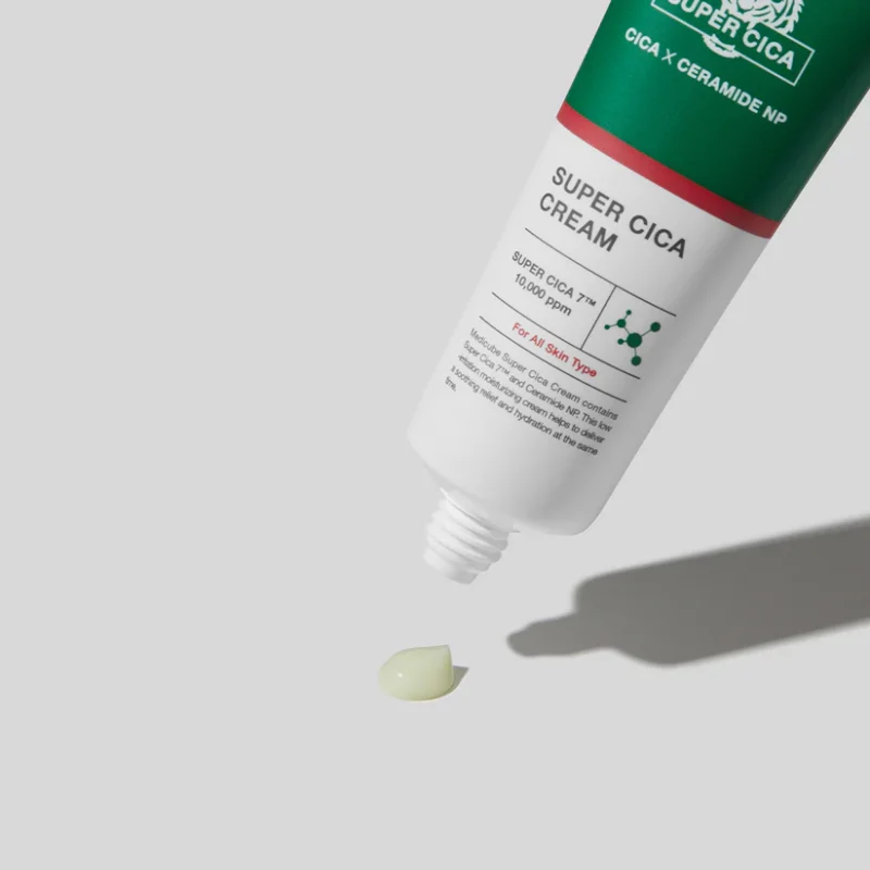 کرم ترمیم‌ کننده و آبرسان مدیکیوب Medicube Super Cica Cream حجم 50 میل - Image 2