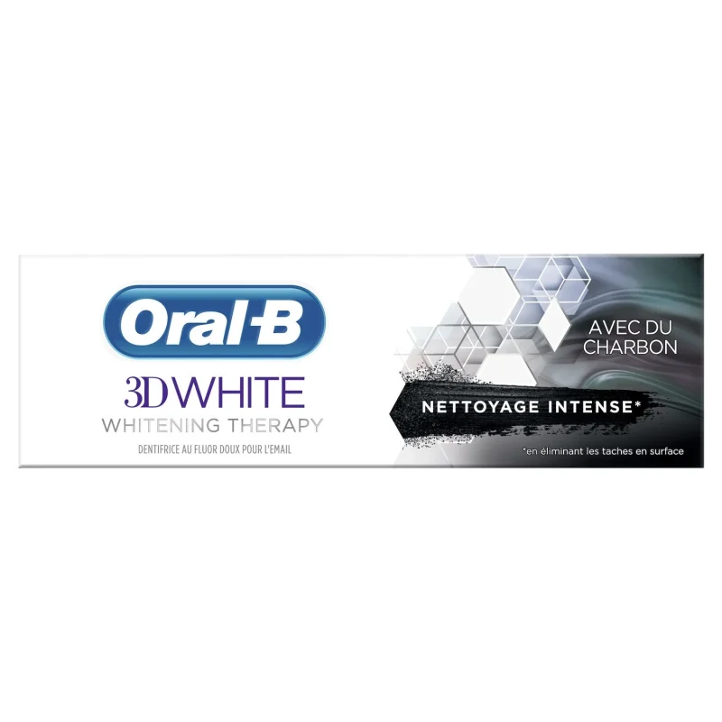 ORAL B 3D WHITE Whitening Therapy Nettoyage Intense 75ml خمیر دندان سفید کننده دندان اورال بی Oral-B Whitening Therapy Nettoyage Intense حجم ۷۵ میل - Image 1