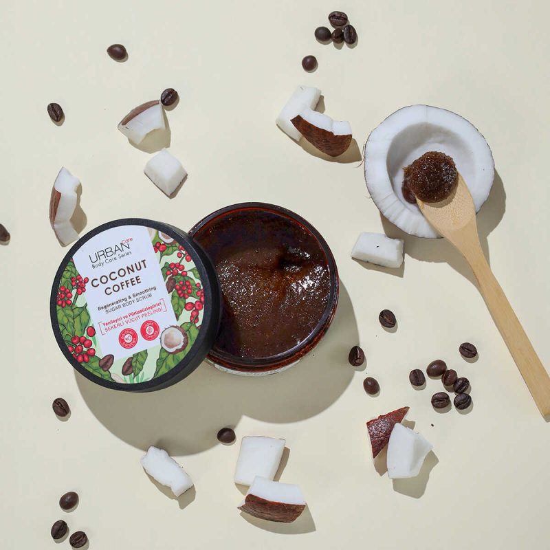 اسكراب بدن قهوه و نارگیل اربن كر URBAN Care COCONUT COFFEE حجم 280 گرم - Image 5