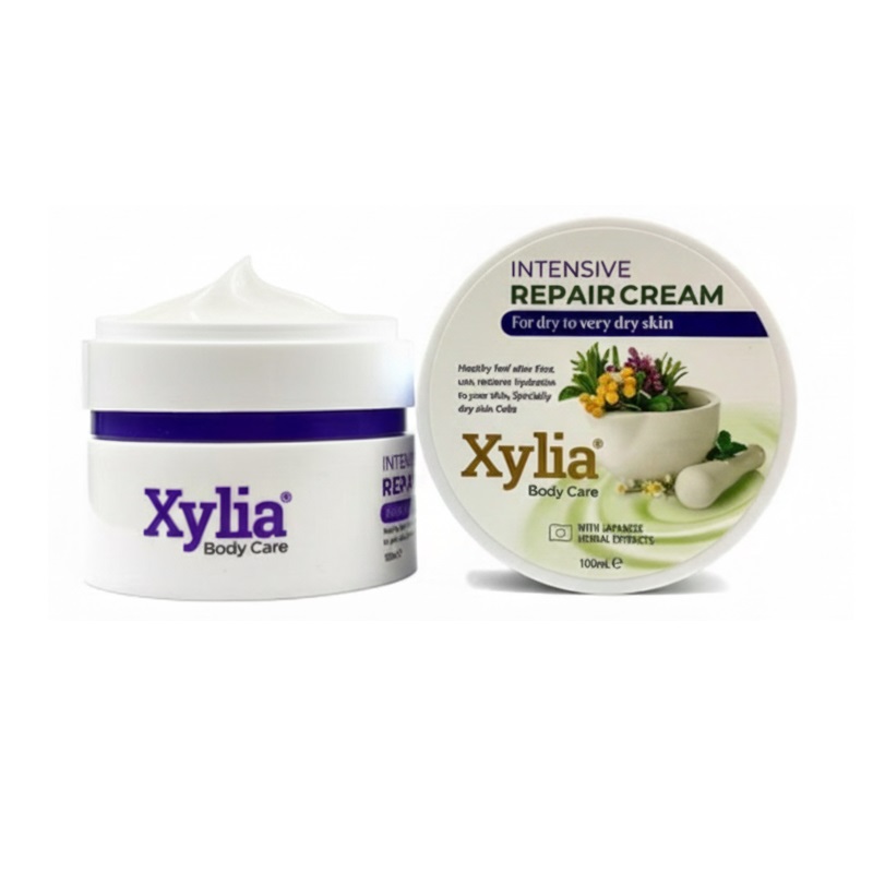 Xylia body care Intensive Repair Cream 100ml کرم ترمیمکننده بسیار قوی ژیلیا Xylia Intensive Repair Cream مناسب پوست خشک و خیلی خشک حجم 100 میل - Image 1