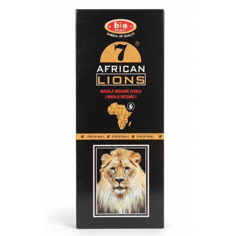 bic african lions premium Incense sticks عود بیک bic african lions Incense وزن 50 گرم - Image 1