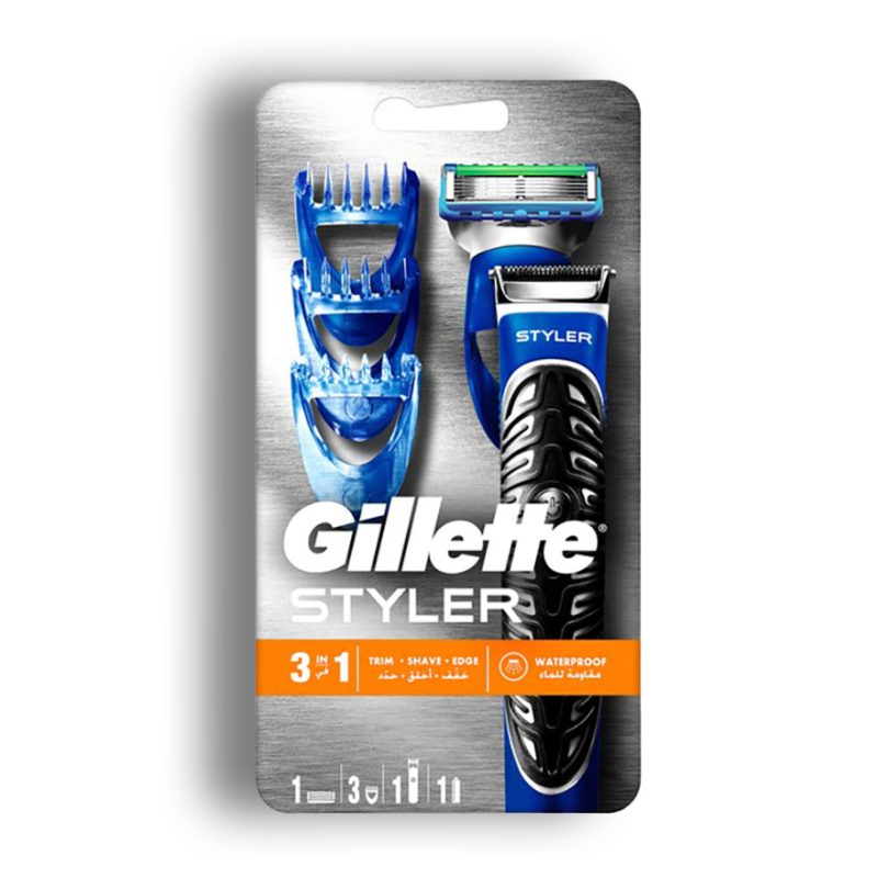 gillette-fusion-proglide-styler-beard-trimmer-3-in-1 دستگاه اصلاح کننده سه کاره ژیلت Gillette Styler 3 in 1 - Image 1
