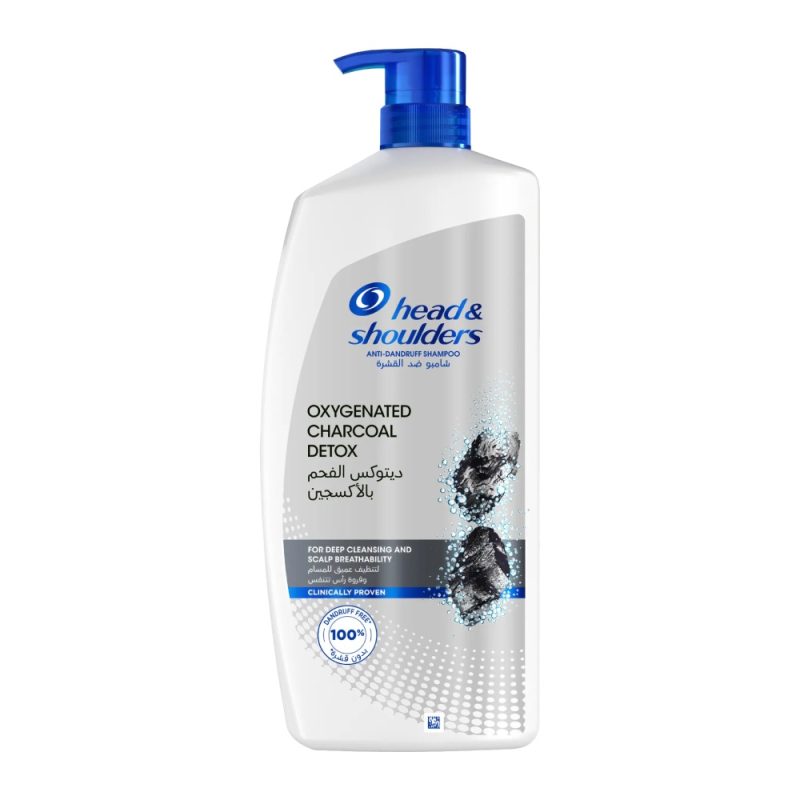 شامپو ضد شوره هد اند شولدرز Head And Shoulders Oxygenated Charcoal Detox حجم 1000 میل - Image 1