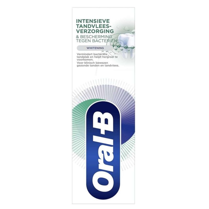 خمیر دندان سفید کننده و محافظ لثه اورال بی Oral-B extreme care حجم ۷۵ میل - Image 2