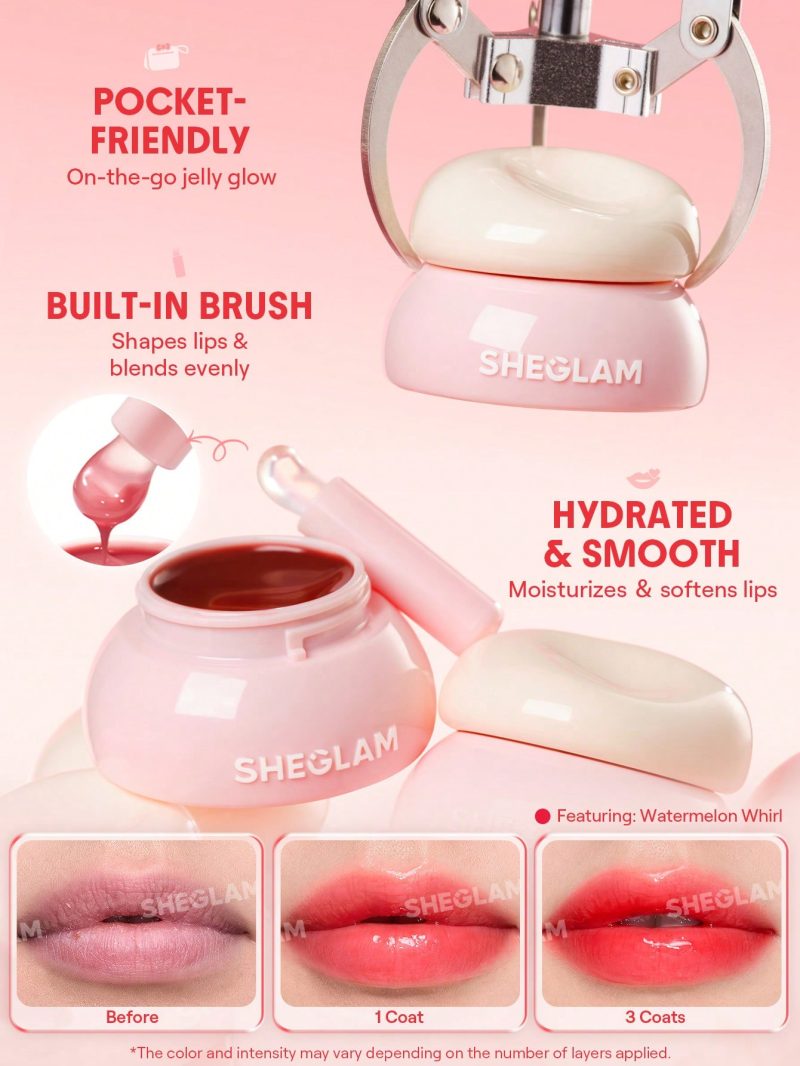 مربای لب ژله ای شیگلم Sheglam Hydra Jelly Pocket Lip Jam رنگ Sugar Swirl - Image 10